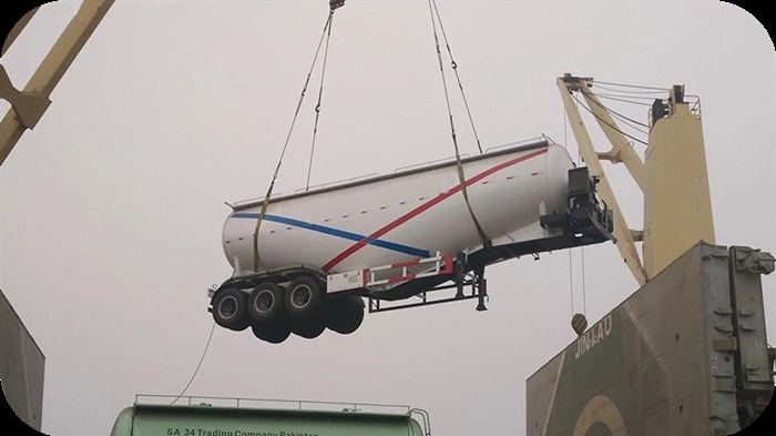 Bulk Grain Trailer Bulk Powder Tankers Bulk Cement Trailer for Sale