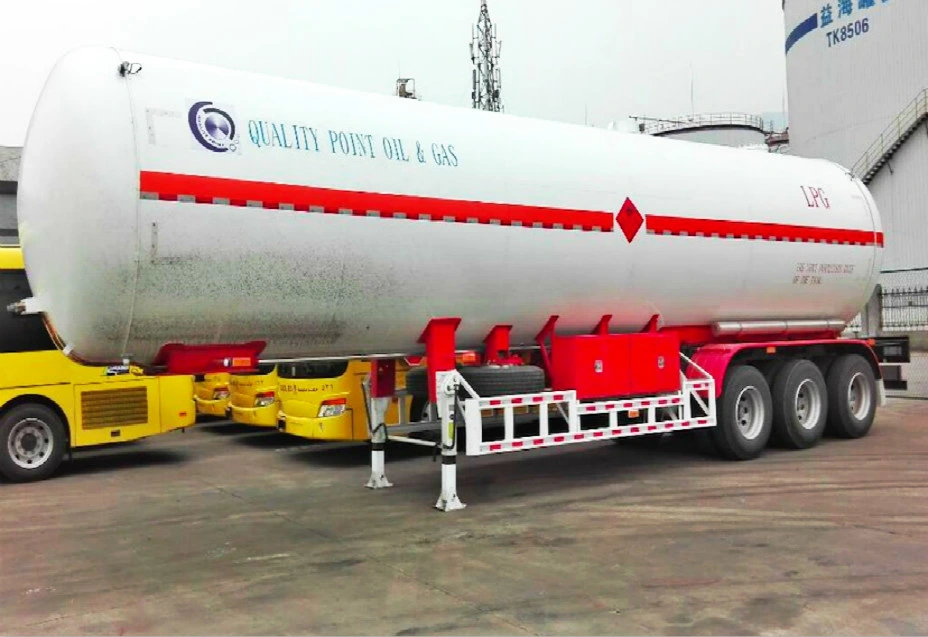Trending Now! 60, 000 Liters LPG Tanker heavy truck trailer
