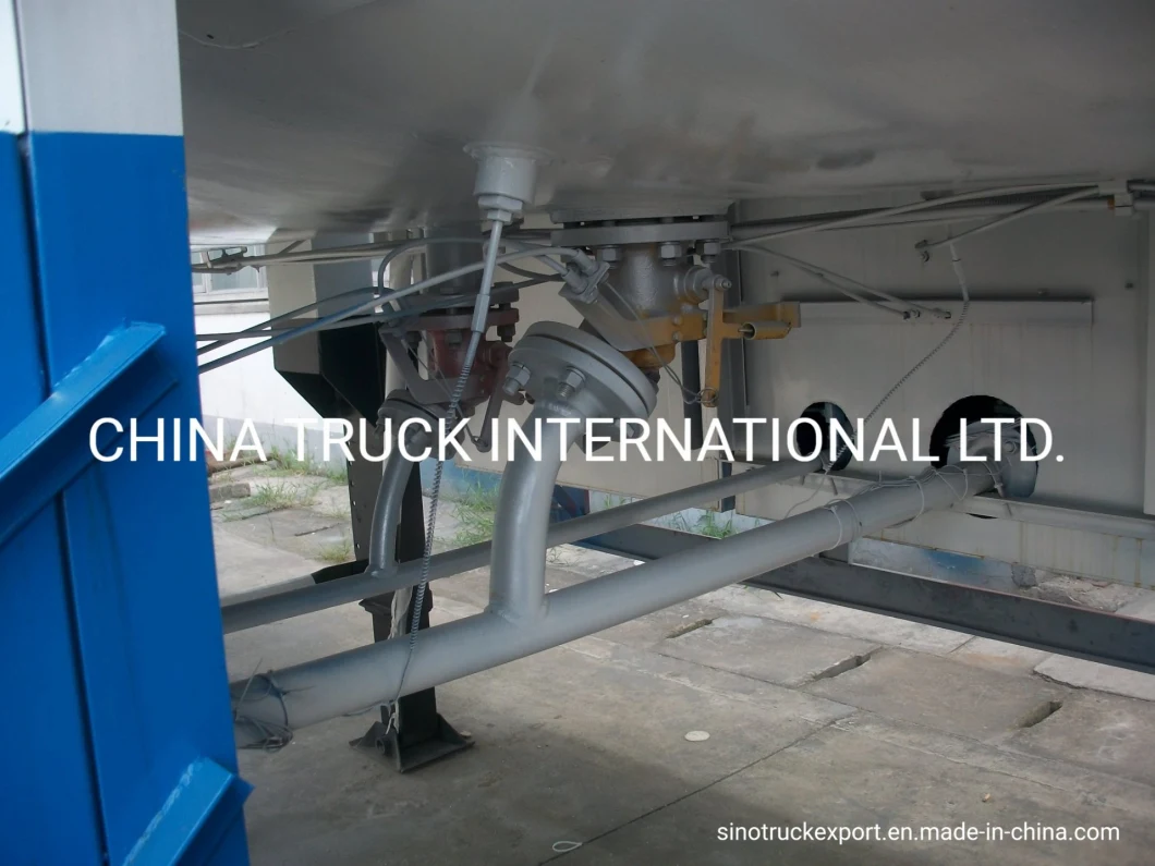 52000L Tri-Axle LNG LPG CNG Fuel Tanker Truck Semi Trailer