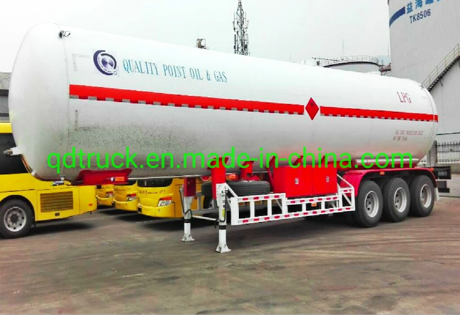 40-60CBM heavy truck trailer/ CNG tanker trailer/ LNG tank trailer/ LPG Tank Trailer