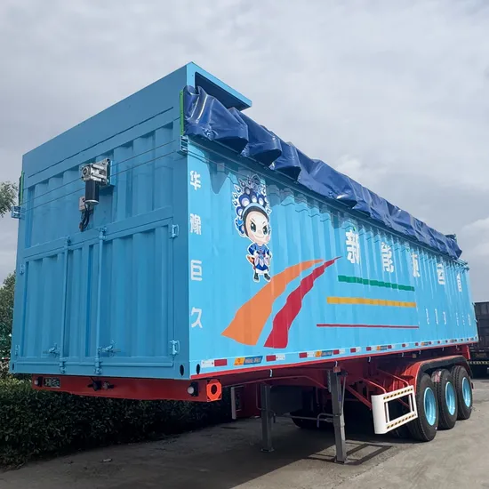 油圧エンドとリアダンプを備えた頑丈なトラクターセミトレーラー
